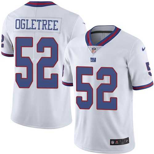 Youth Nike Giants 52 Alec Ogletree White Color Rush Limited Jersey Dzhi,We sell and wholesale Youth Nike Giants 52 Alec Ogletree White Color Rush Limited Jersey Dzhi on line form chian!